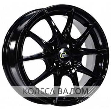 CROSS STREET CR-17 6x15 4x100 ET43 60.1 Black